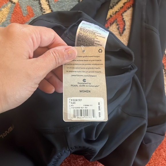 Pearl Izumi Sugar 21" Cycling Crop Tights XS - Picture 2 of 3